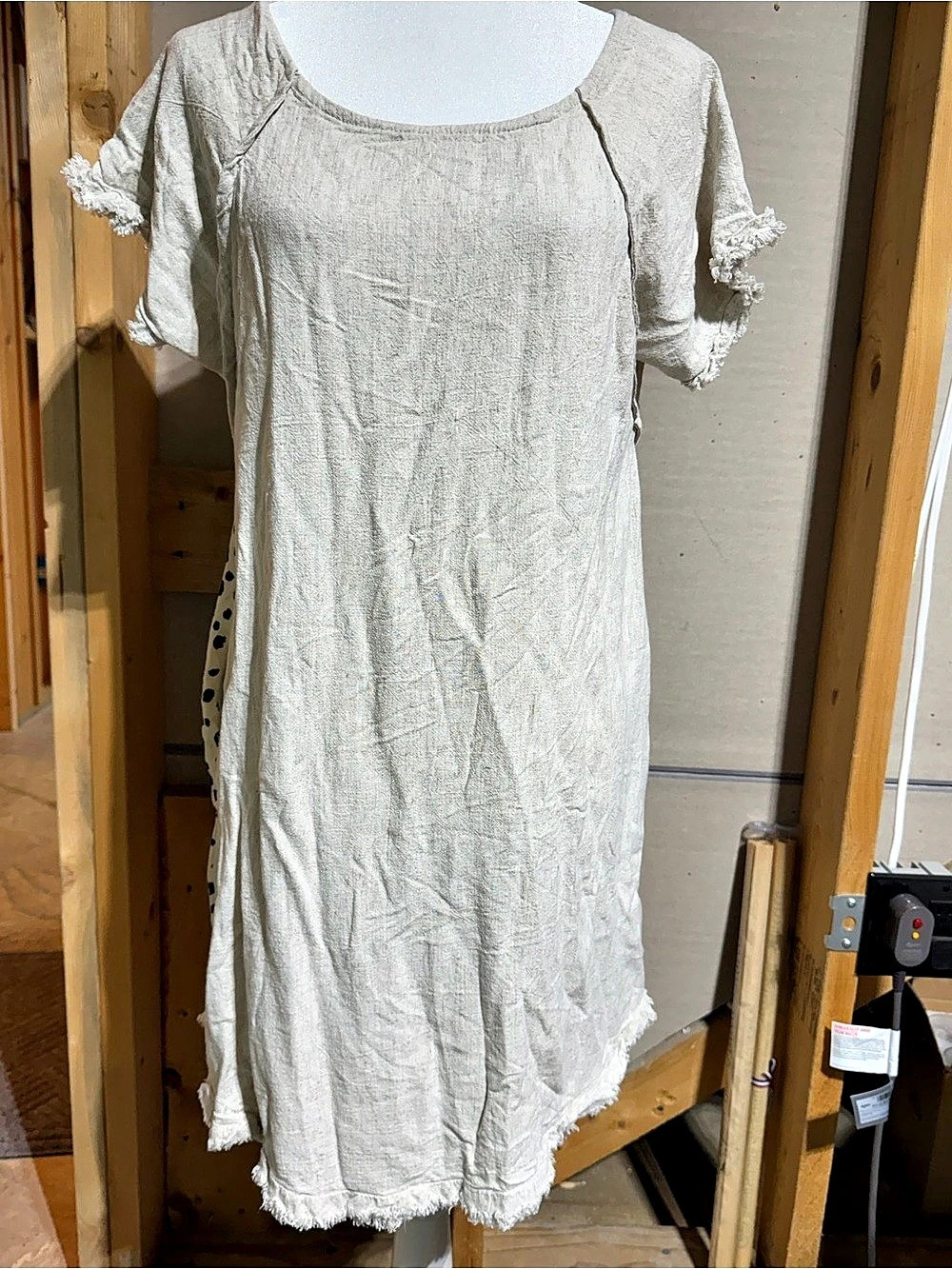 Umgee Mini Animal Print Dress Size Medium